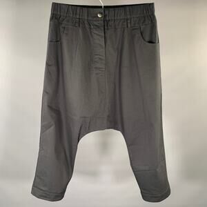 STUDIO B3 Size M Black Drop crotch Casual Pants